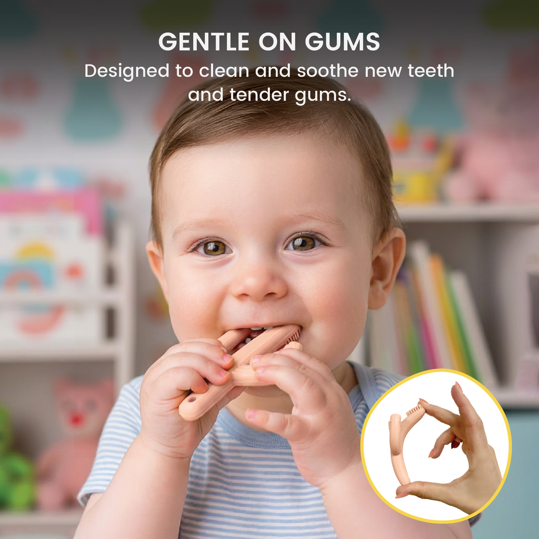 Infant Silicone Training Toothbrush Teether