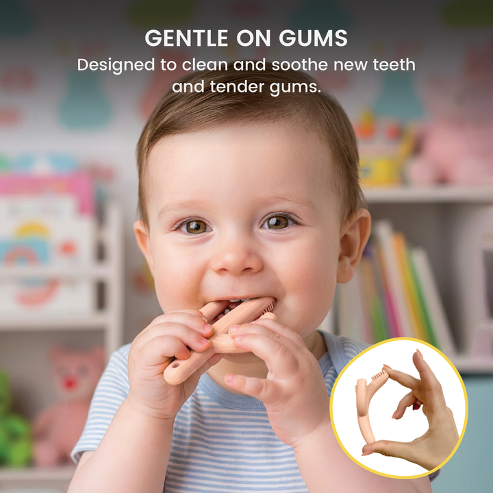 Infant Silicone Training Toothbrush Teether