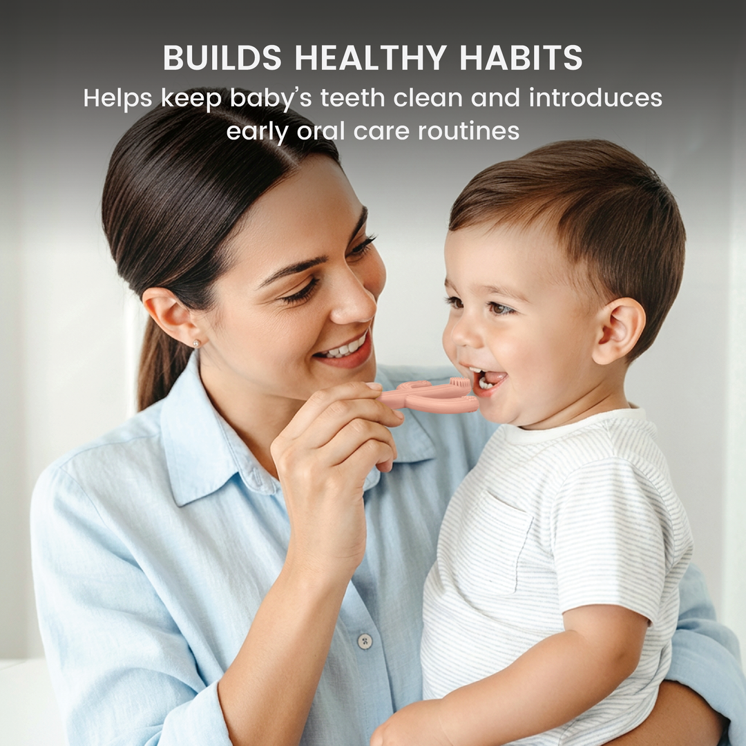 Infant Silicone Training Toothbrush Teether