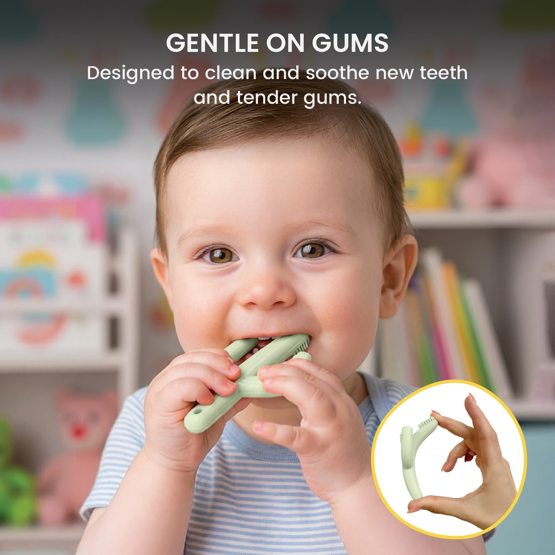 Infant Silicone Training Toothbrush Teether