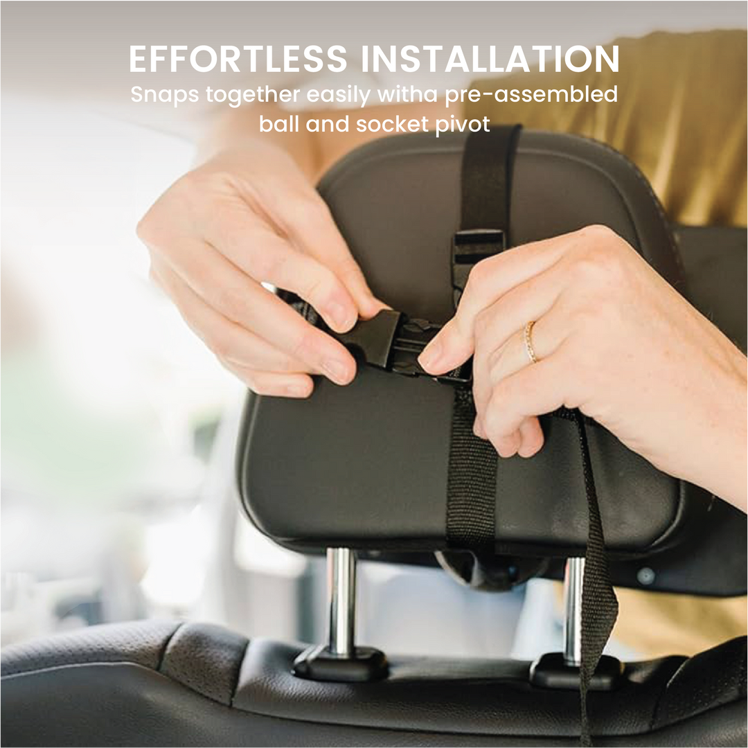 360° Rotation Large Backseat Baby Car Mirror