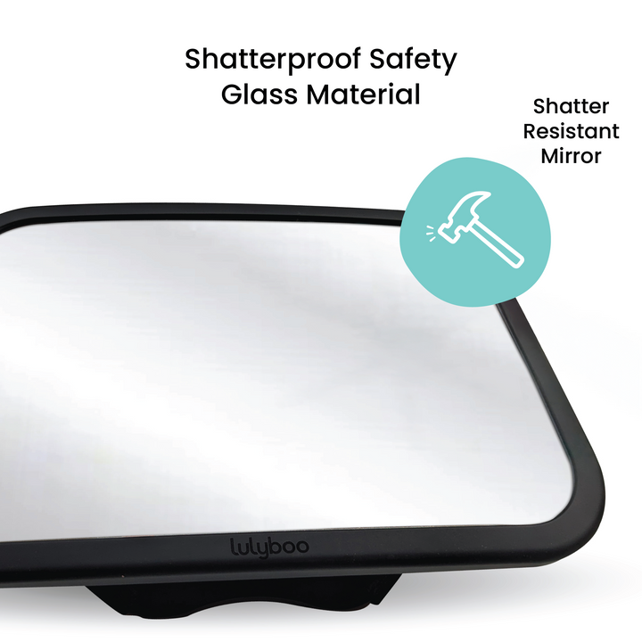 360° Rotation Large Backseat Baby Car Mirror