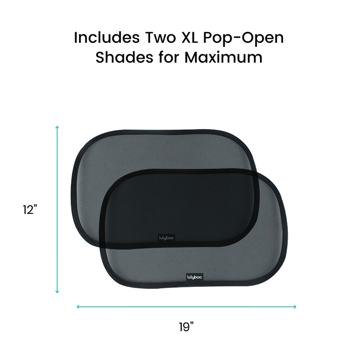 Car Window Cling Sun Shades set