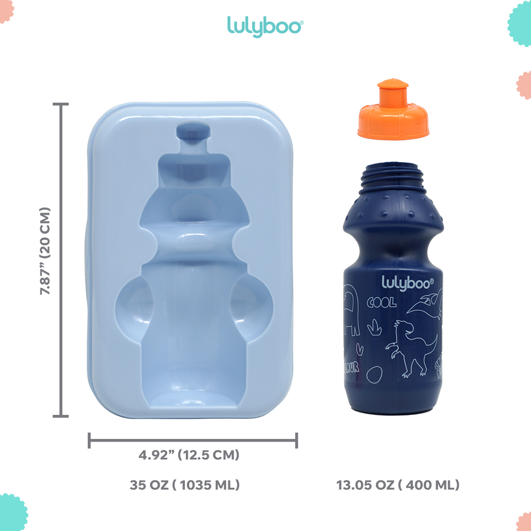 Lunchbox and Bottle Set with Stickers