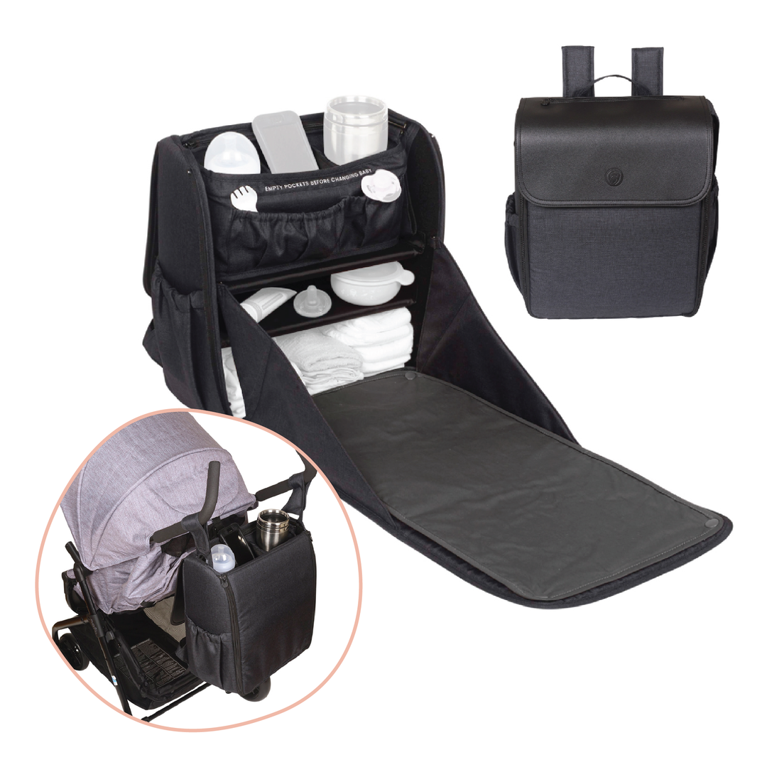 Diaper Cubby in Black
