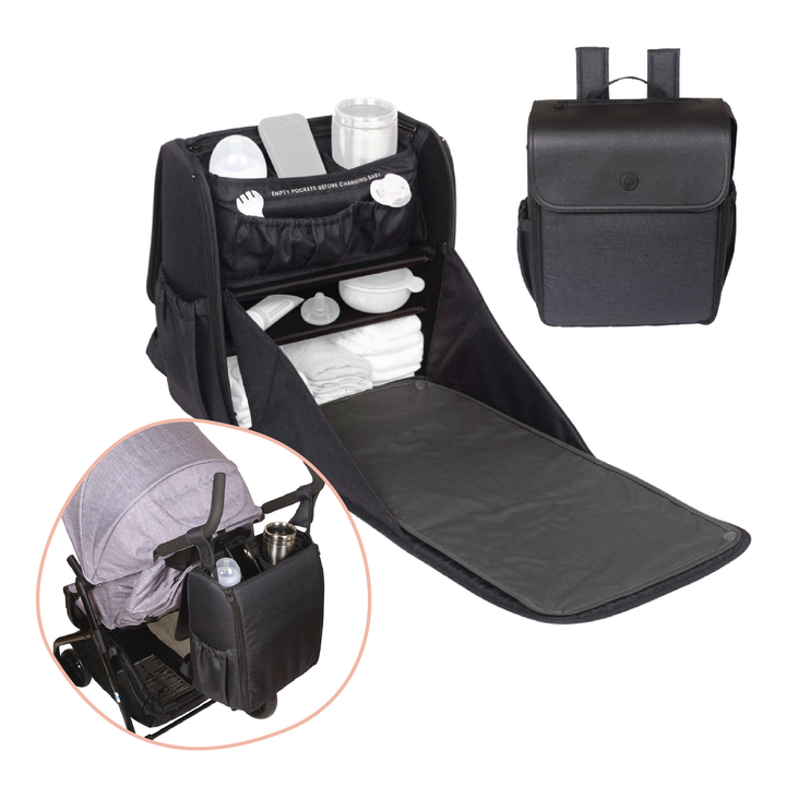 Diaper Cubby in Black