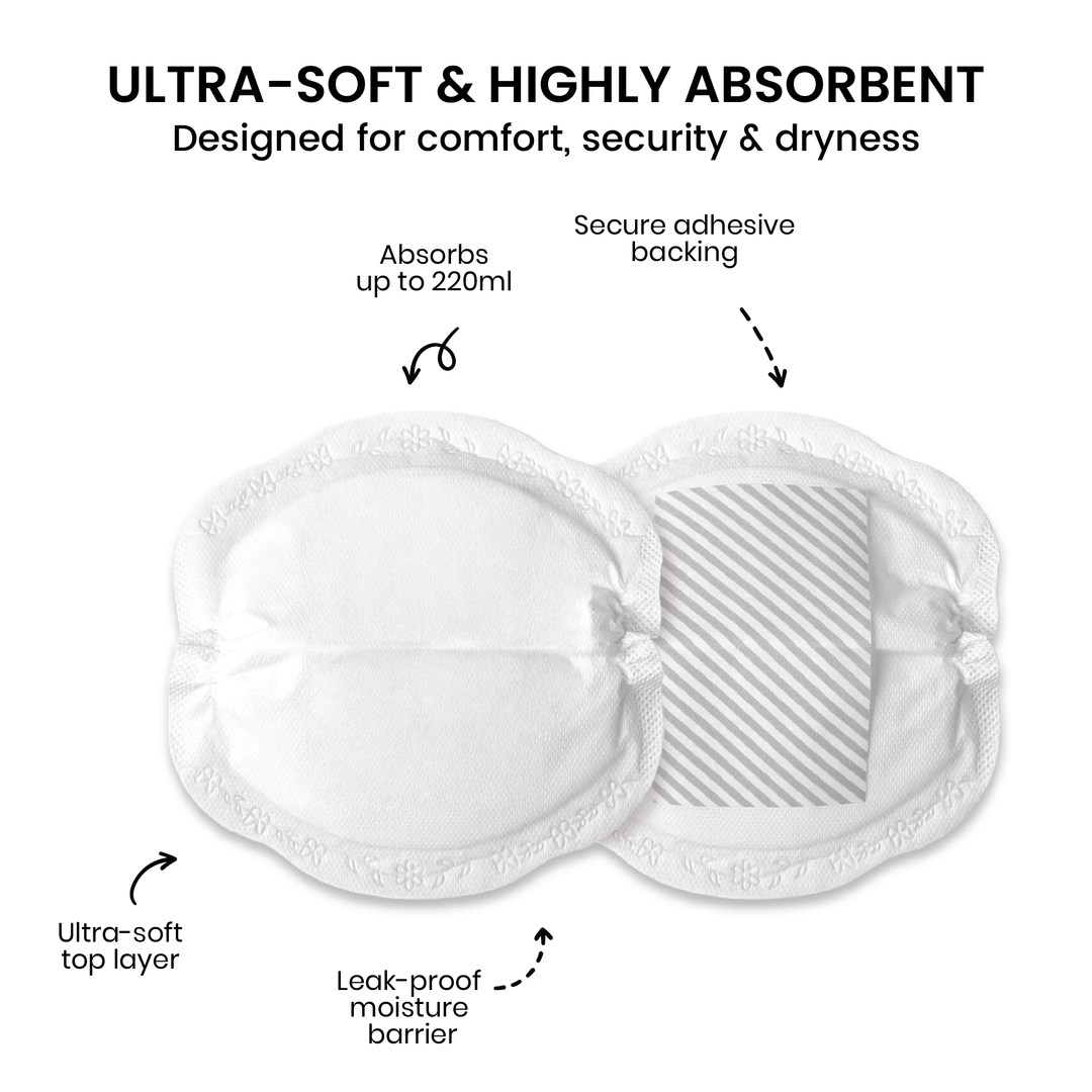 Ultra-Soft Disposable Nursing Pads