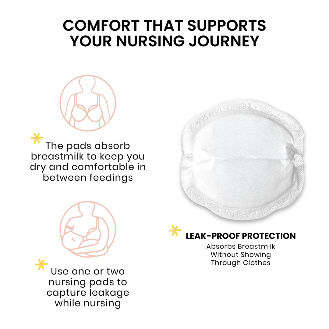 Ultra-Soft Disposable Nursing Pads