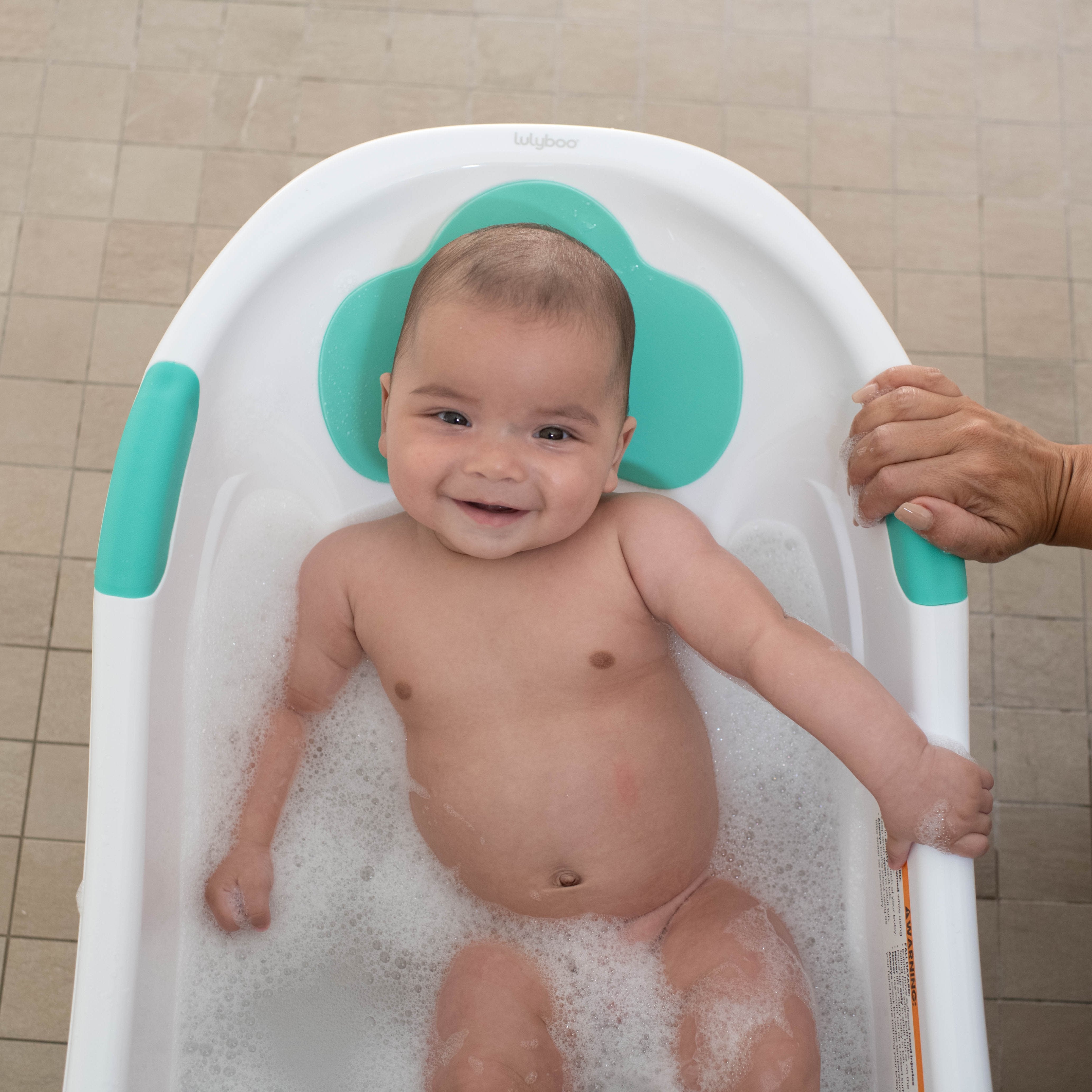 Lulyboo Baby Bathtub with Head Cushion
