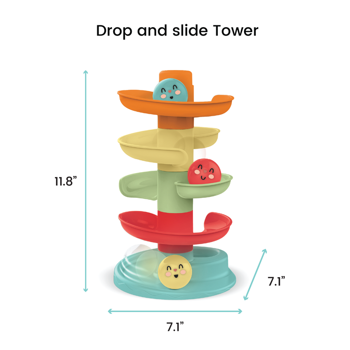 Drop and Slide Tower
