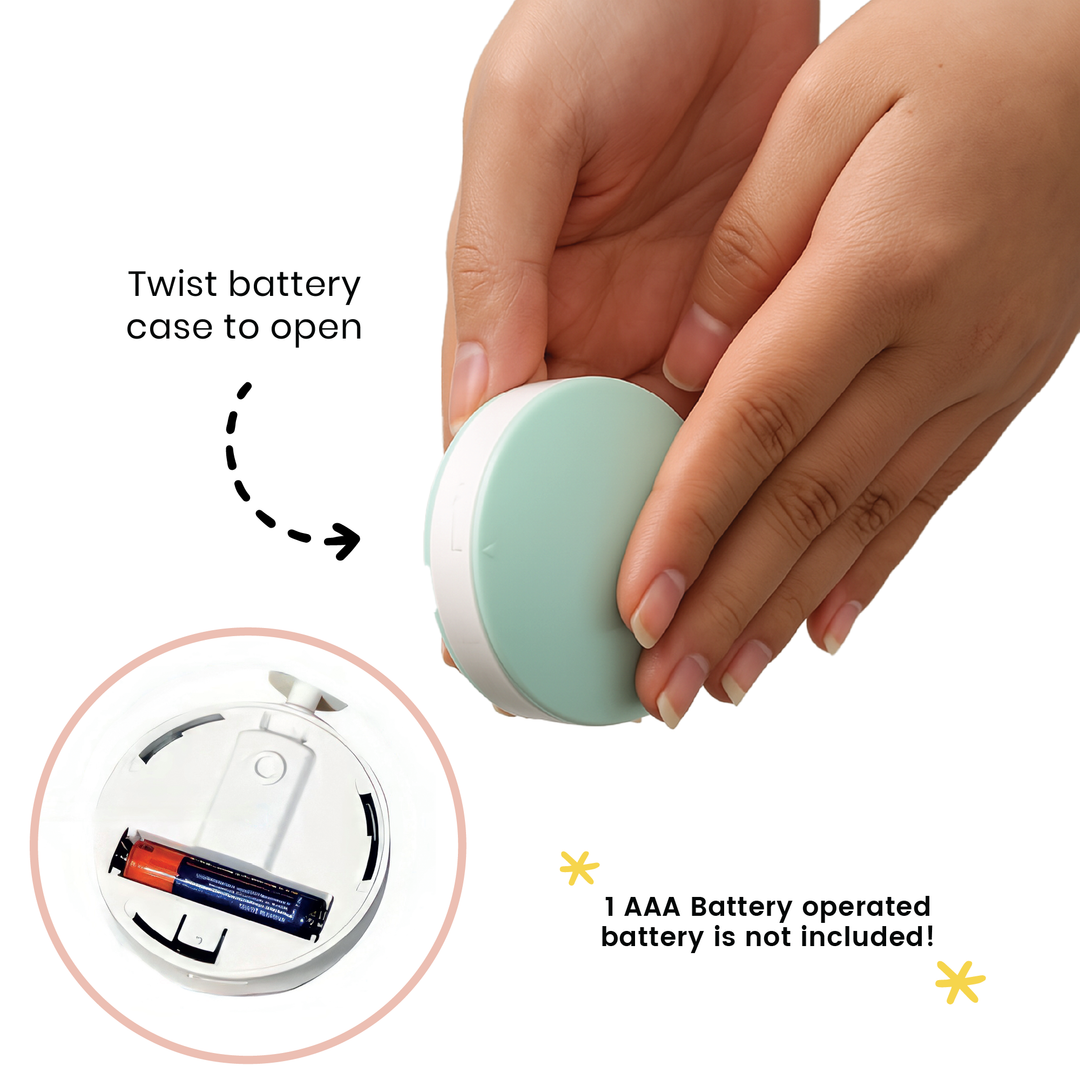 Lulyboo Electric Baby Nail Trimmer – Gentle Nail File for Newborns, Toddlers & adults