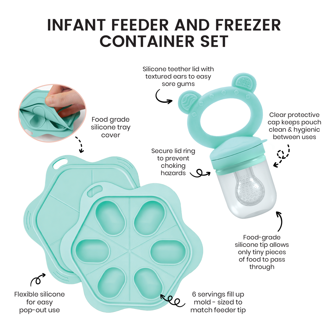 Self Feeder & Freezer Tray Bundle