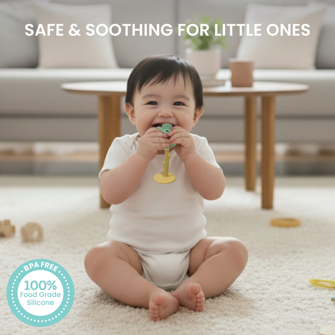 Teether rattle single