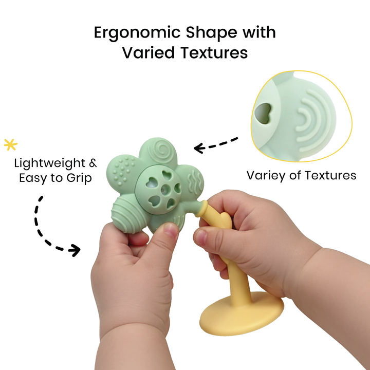 Teether rattle single