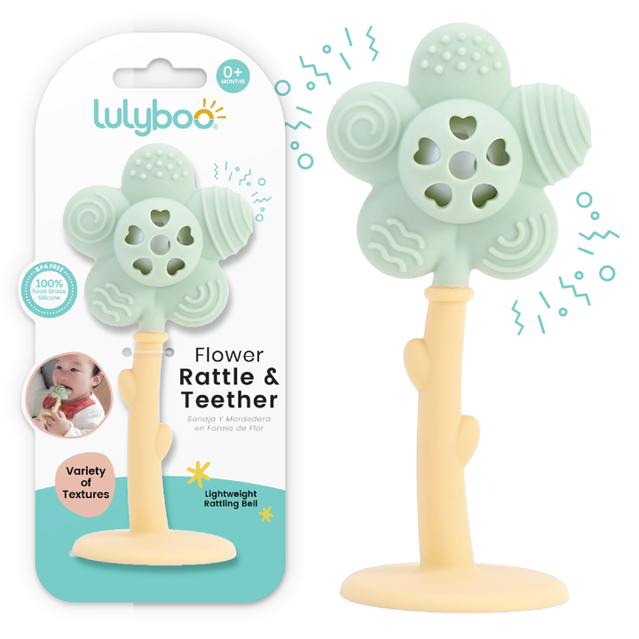 Teether rattle single