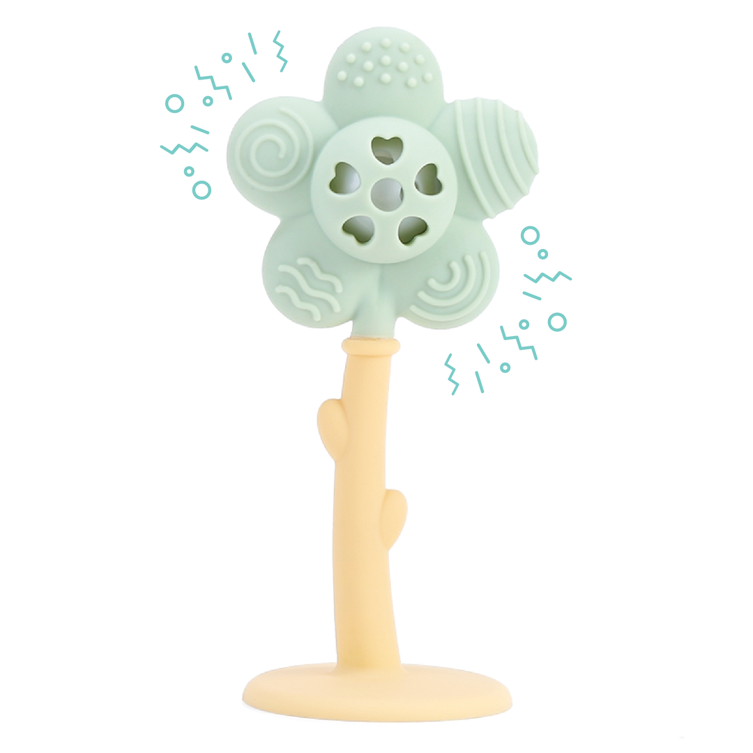 Teether rattle single