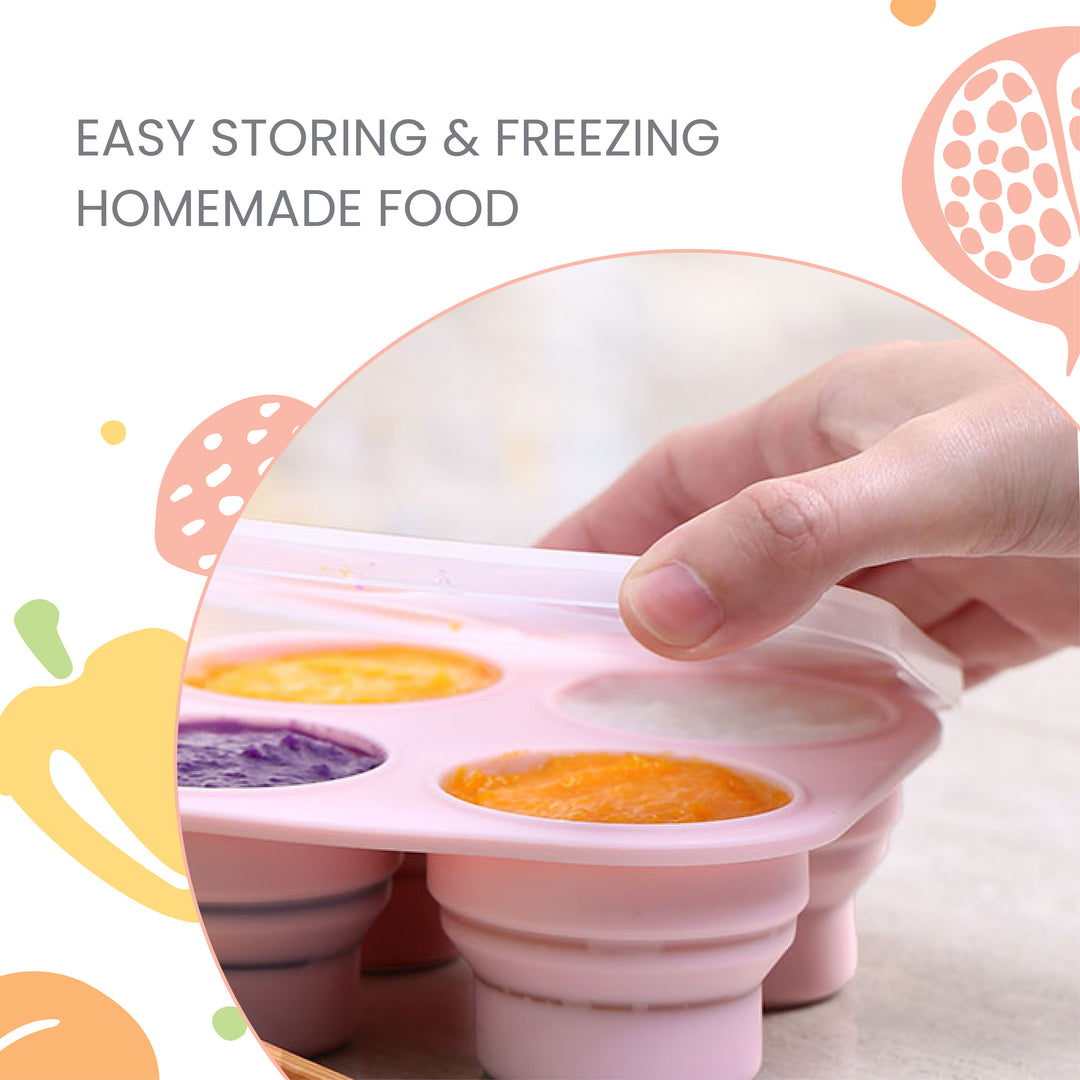 Collapsible Freezer Food Tray