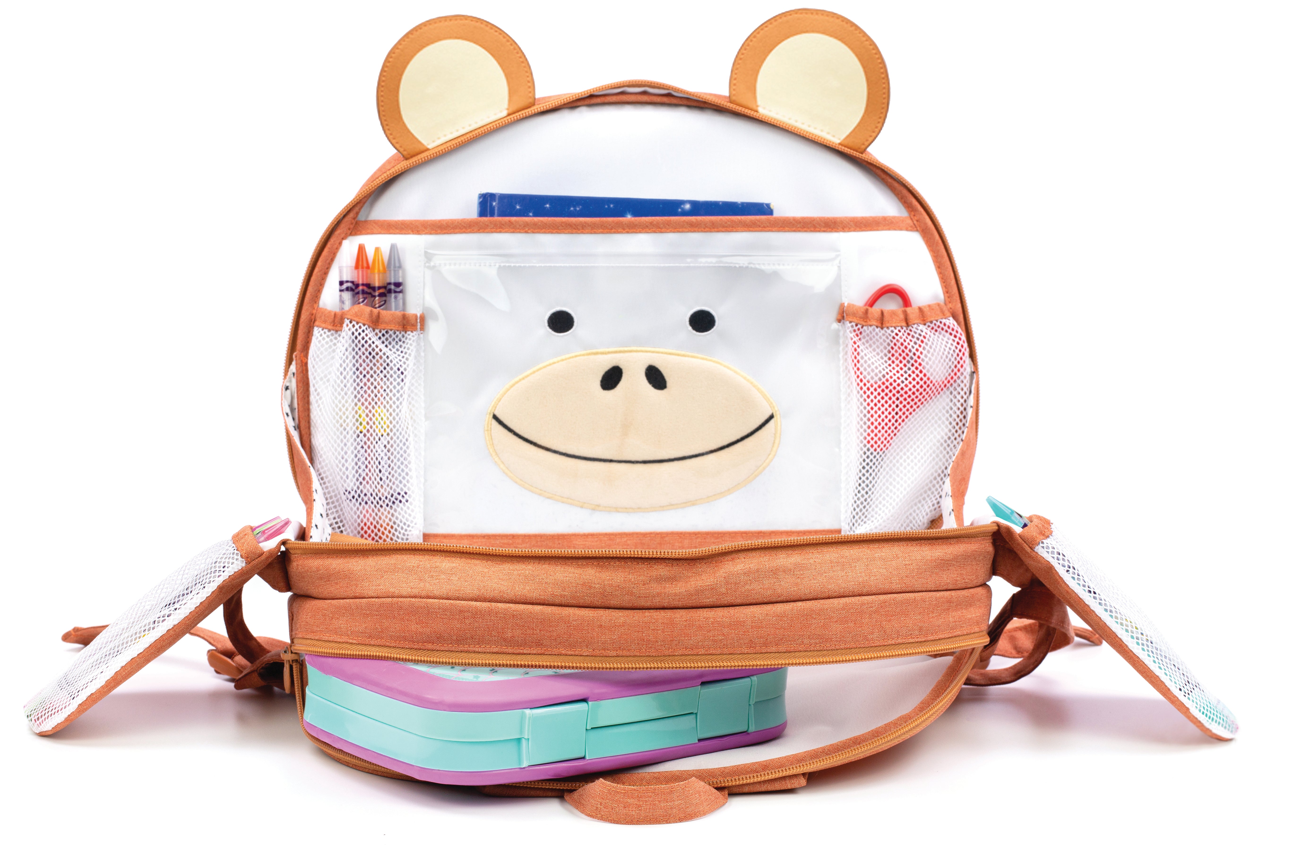 LULL LudicLabeL 【little B】 Lulyboo Toddler Travel Activity Tray Monkey