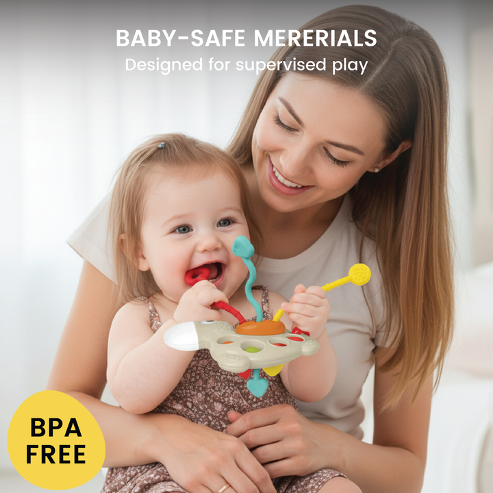 Pull & Pop Giraffe Sensory Toy