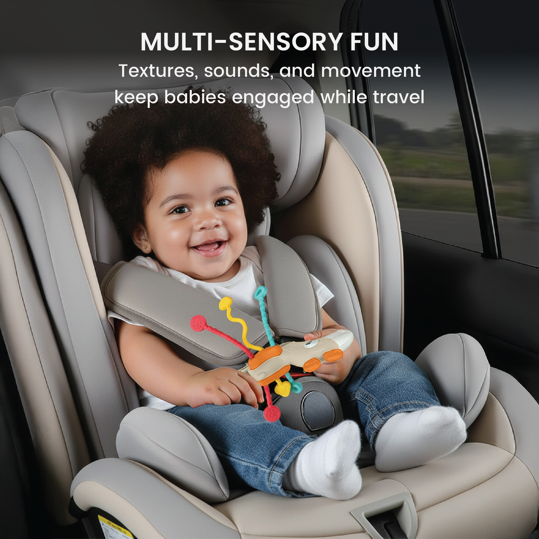 Pull & Pop Giraffe Sensory Toy