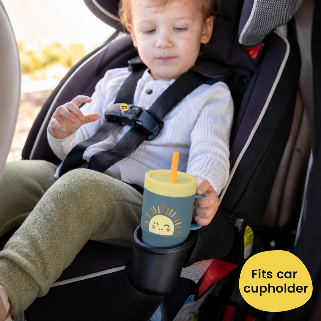 Little Sipper Silicone Straw Training Cup with Handles