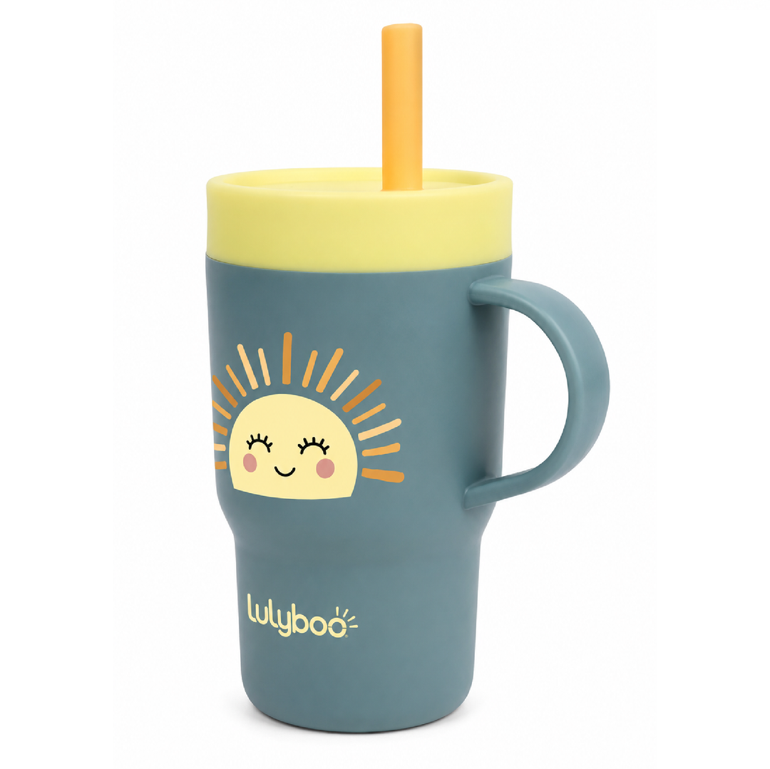 Little Sipper Silicone Straw Training Cup with Handles
