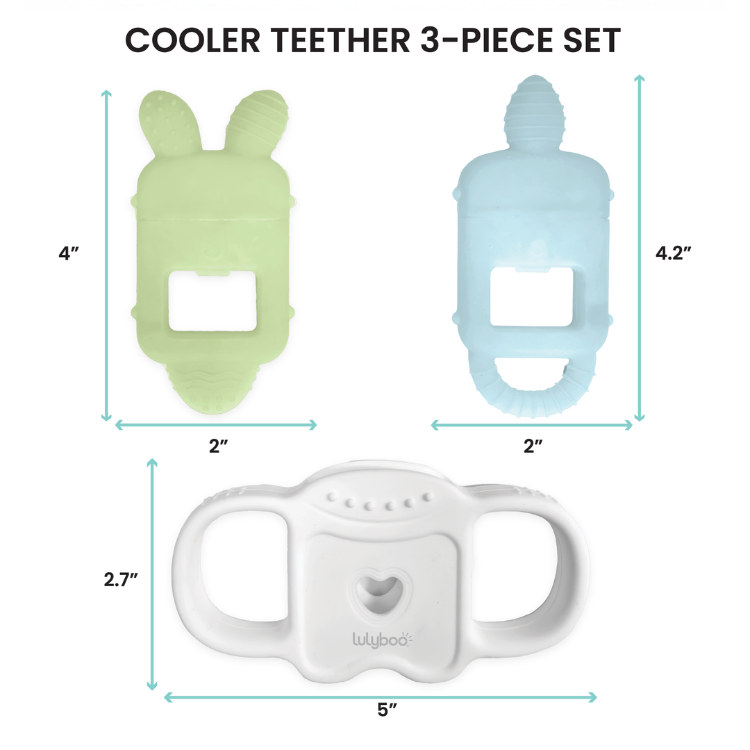 Chill & Soothe Cooler Teether Set