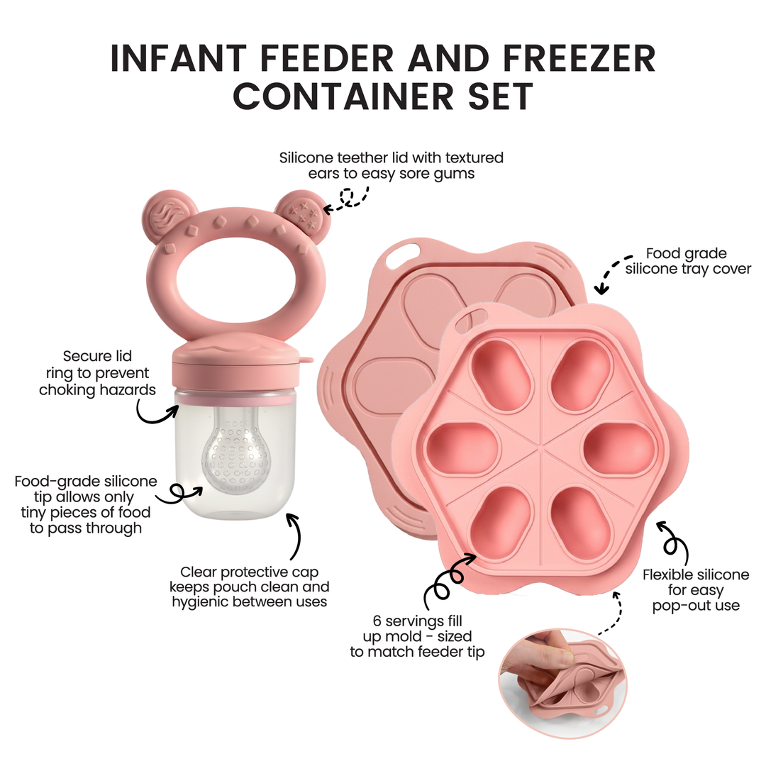 Self Feeder & Freezer Tray Bundle