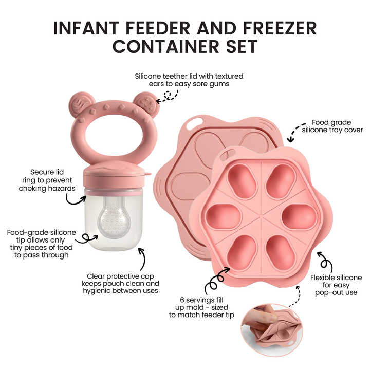 Self Feeder & Freezer Tray Bundle