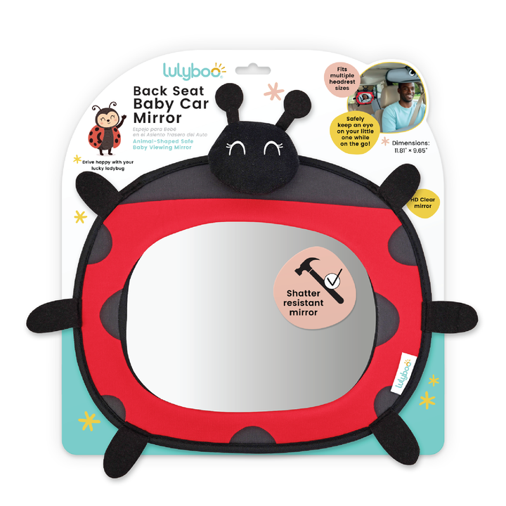 Back Seat Baby Car Mirror Ladybug