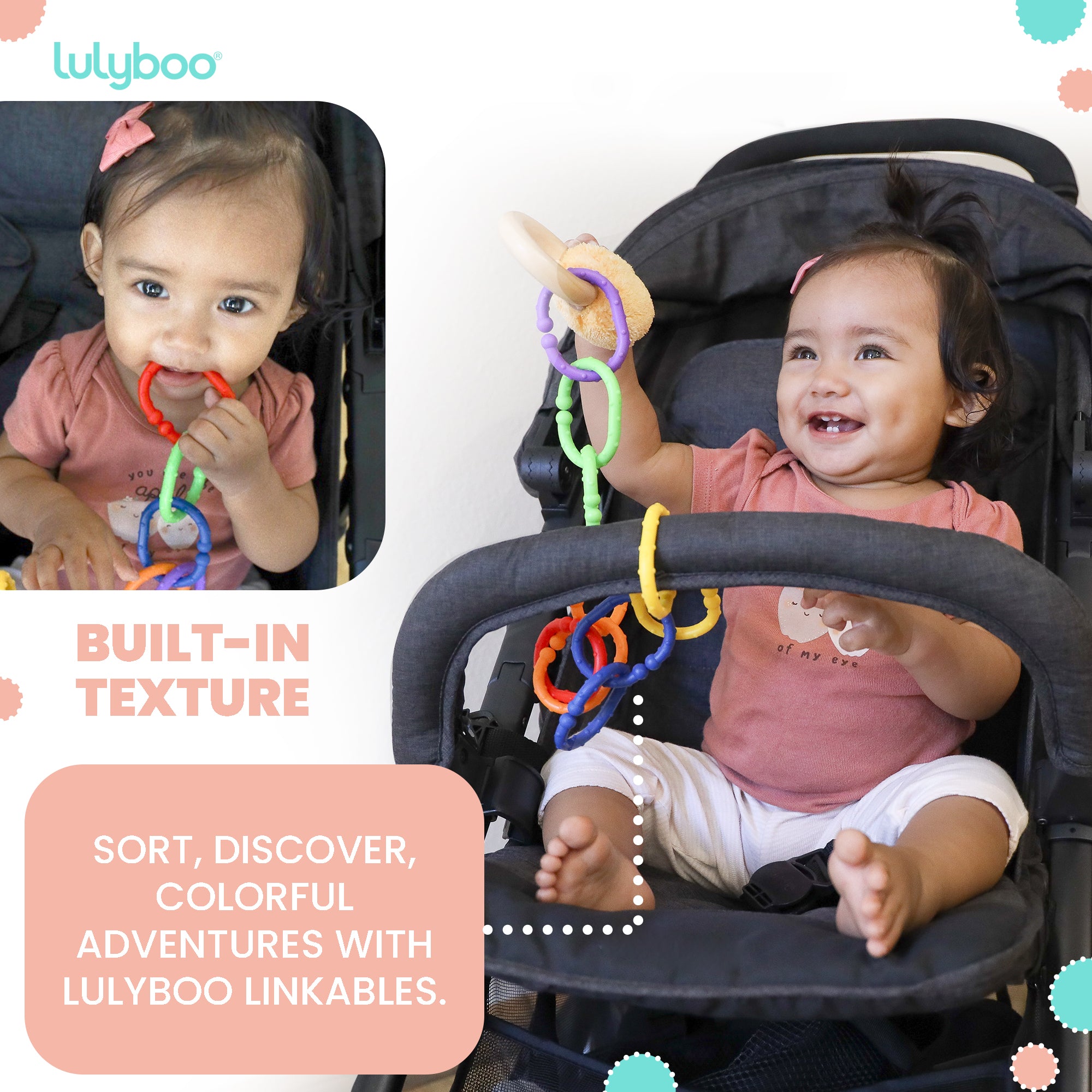 Linkables Linking Ring Set - Rainbow – Lulyboo