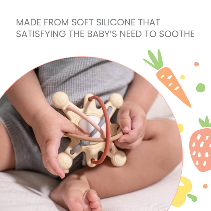 Silicone Sensory Toy Planet Teether