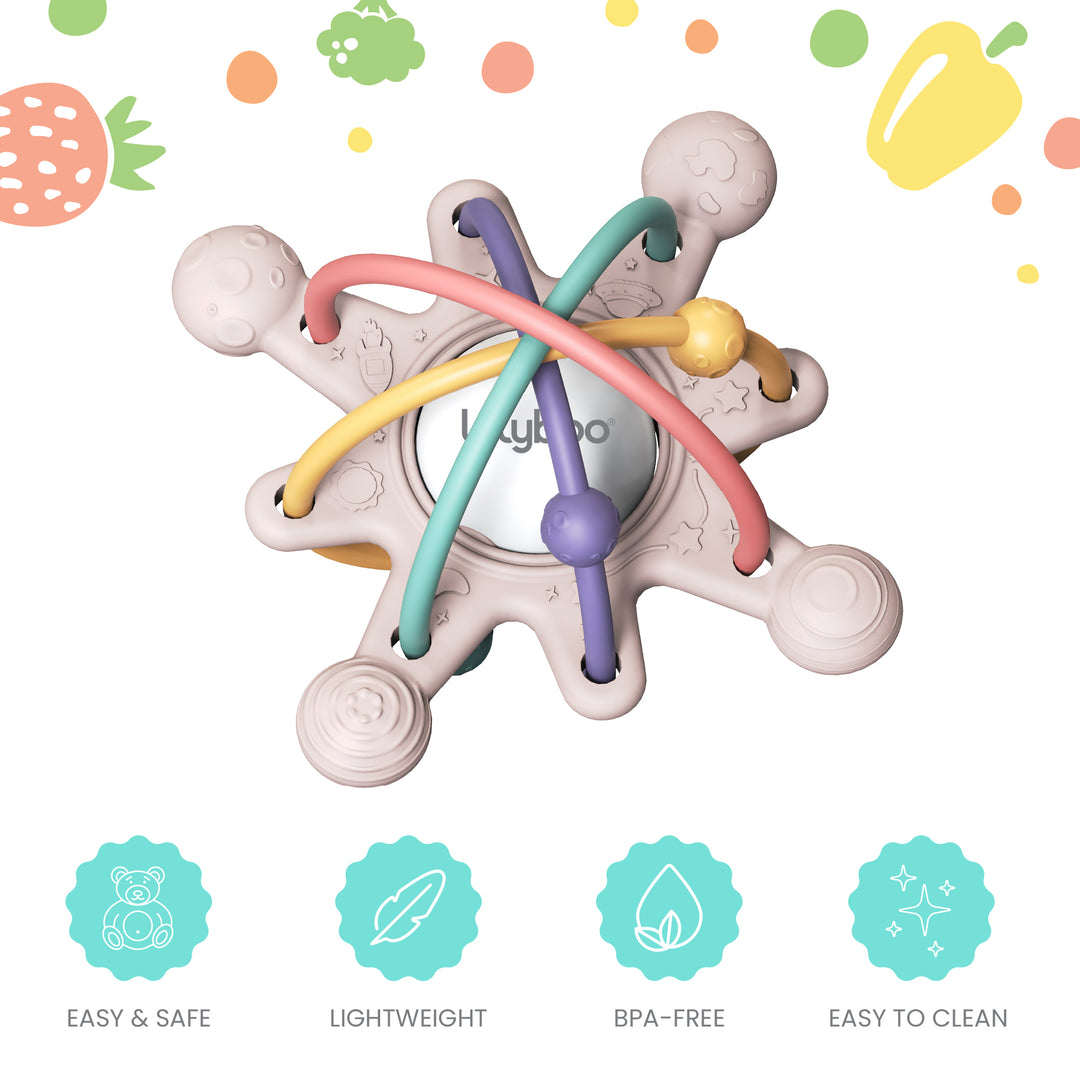 Silicone Sensory Toy Planet Teether