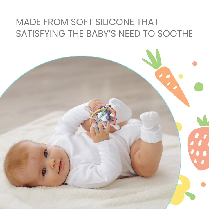 Silicone Sensory Toy Planet Teether