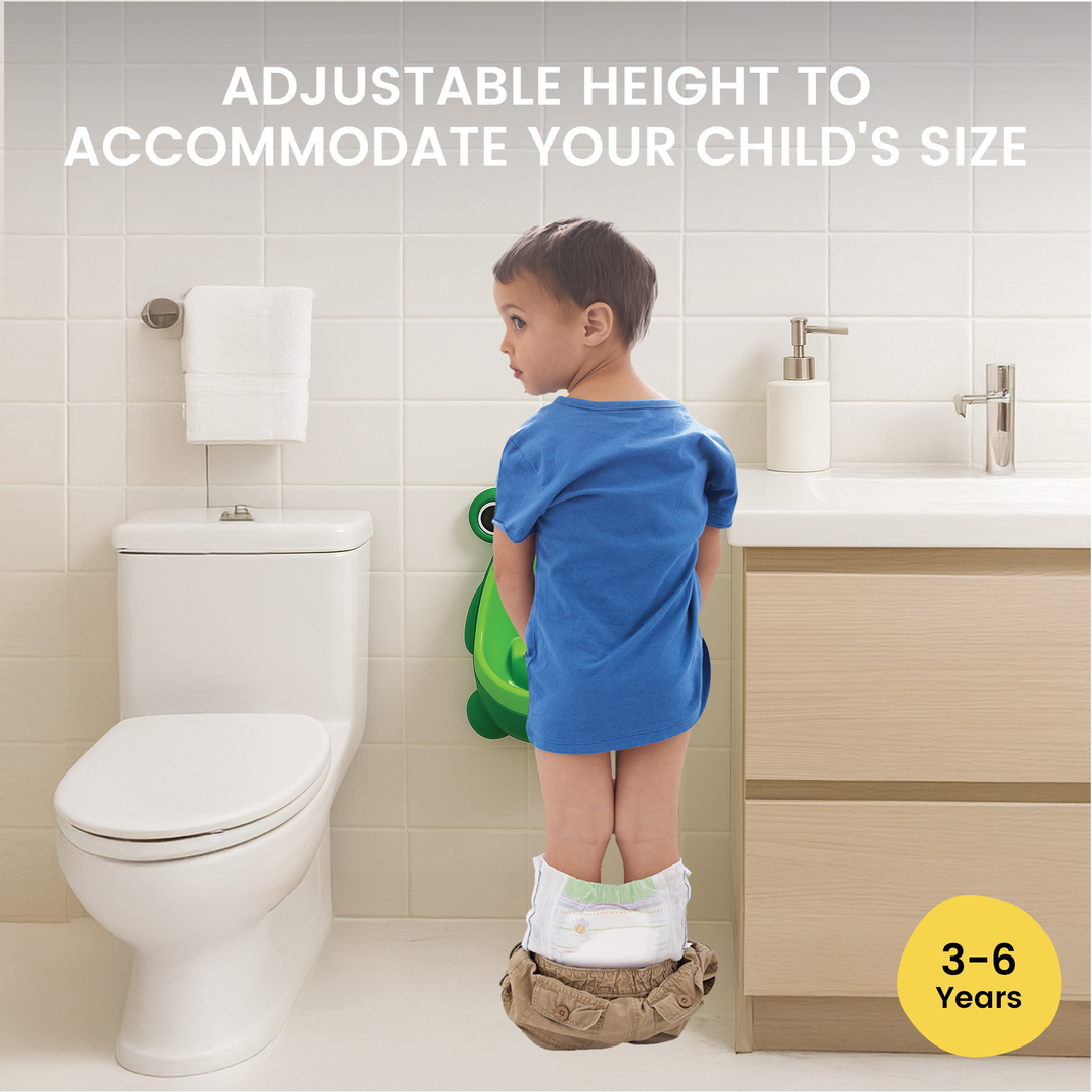 Frog Potty Training Urinal with Spinner Target