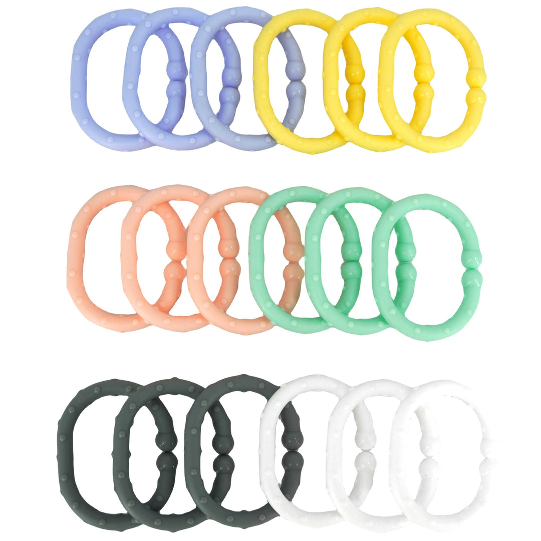 Linkables Linking ring set in Pastel