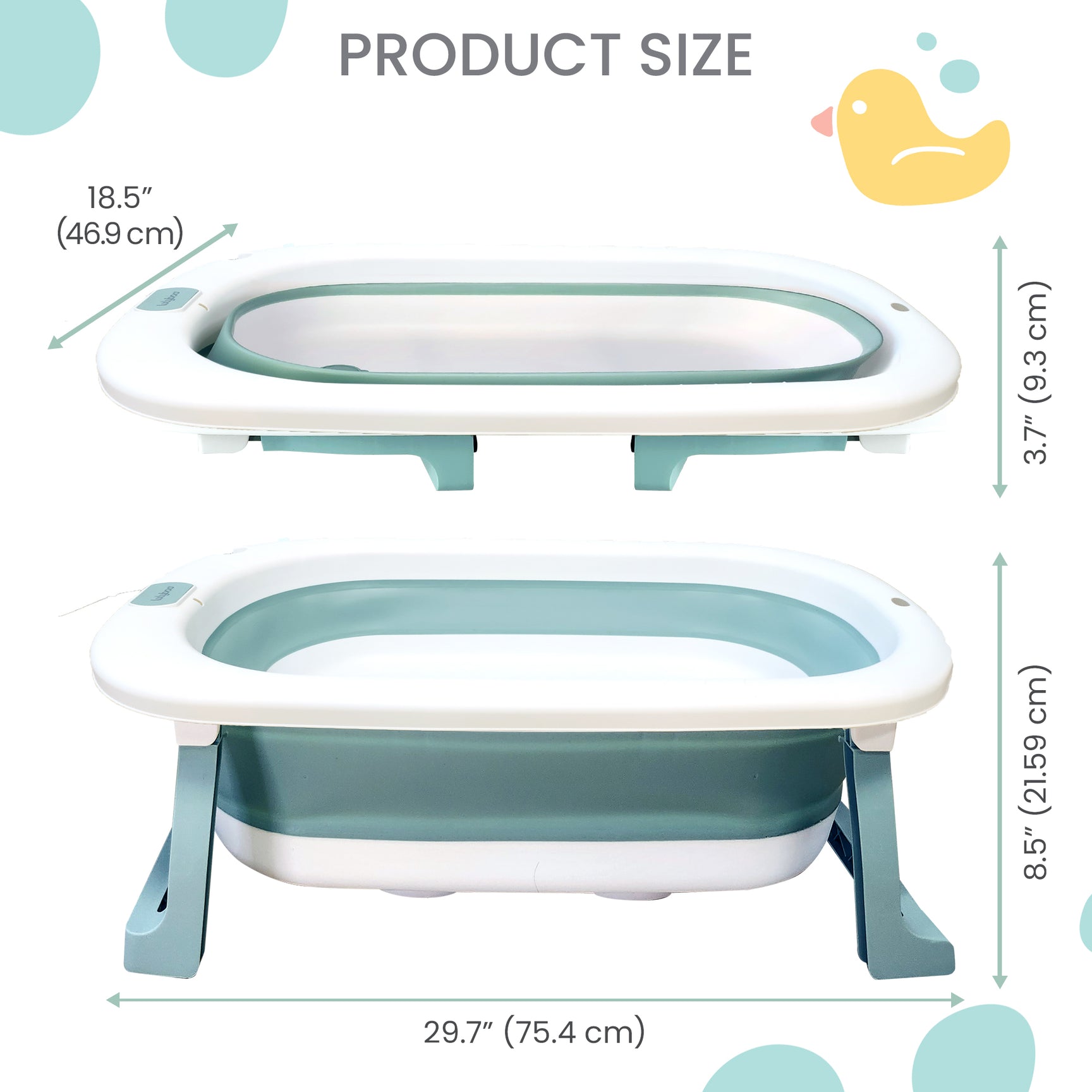 COLLAPSIBLE BABY BATHTUB – Lulyboo