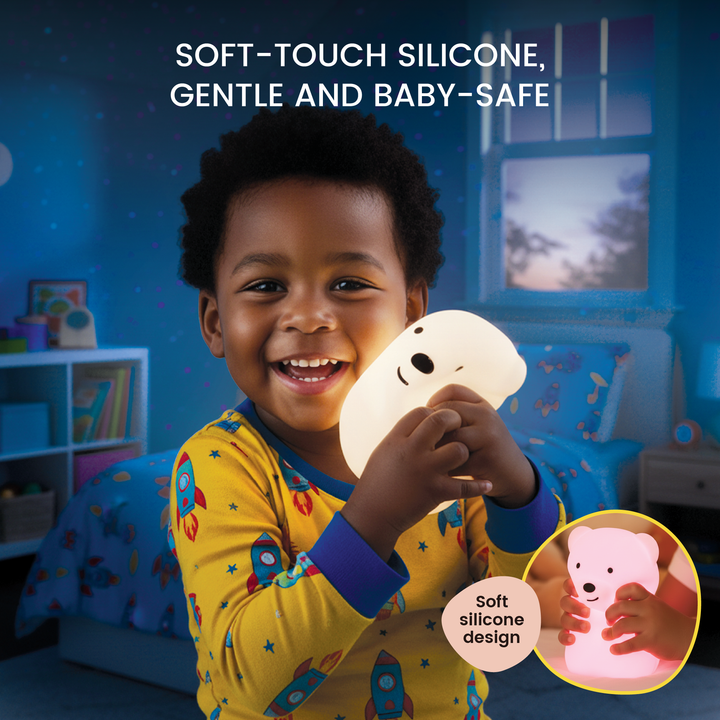 Lulyboo Snuggle Glow Night Light – Bear