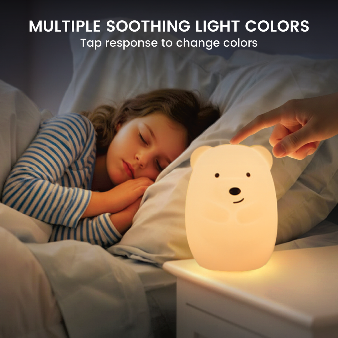 Lulyboo Snuggle Glow Night Light – Bear