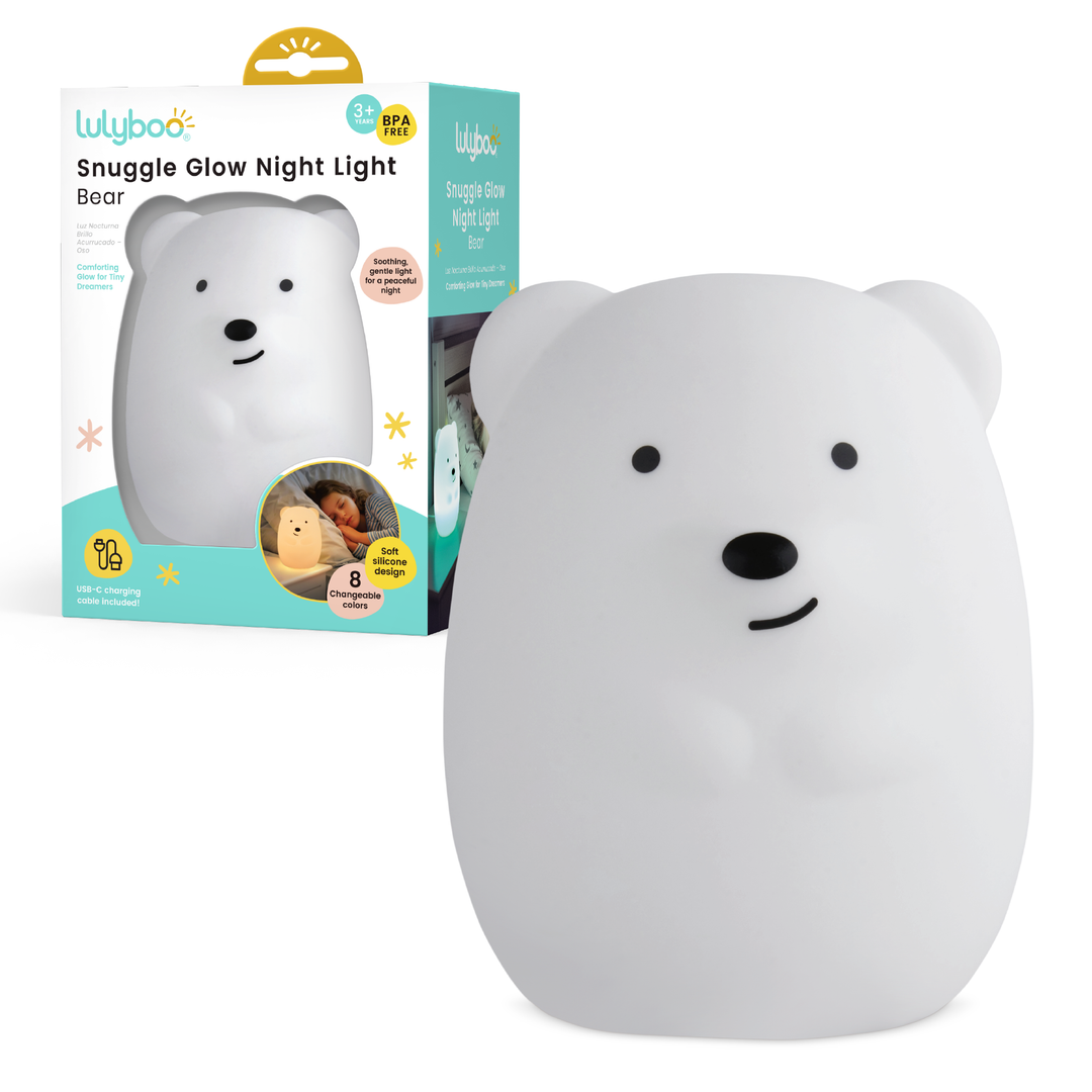 Lulyboo Snuggle Glow Night Light – Bear