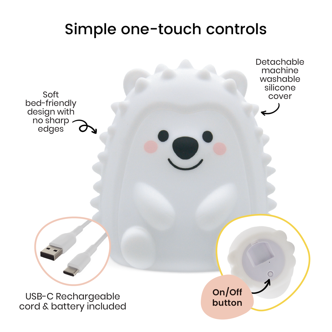 Lulyboo Snuggle Glow Night Light Hedgehog