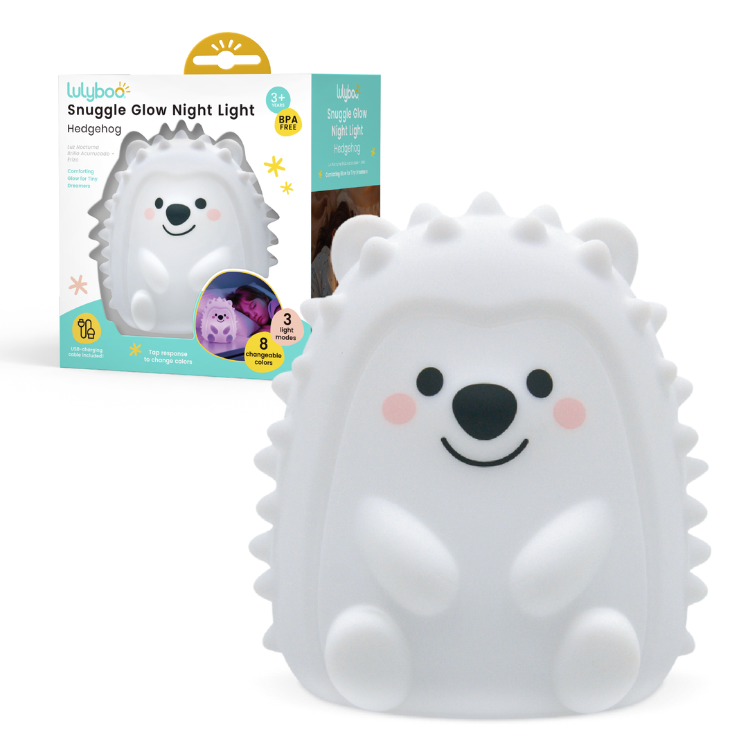 Lulyboo Snuggle Glow Night Light Hedgehog
