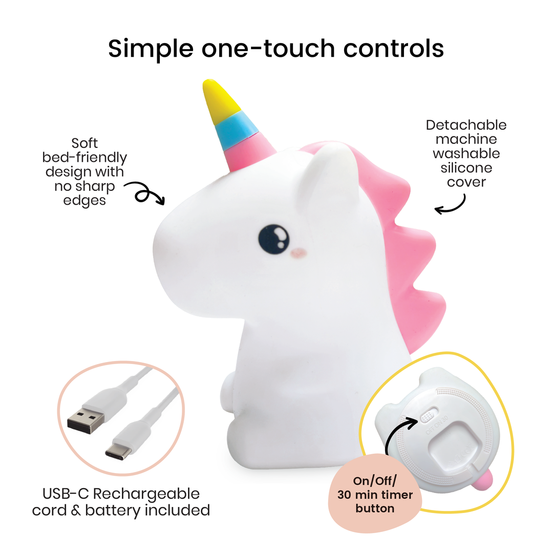 Lulyboo Snuggle Glow Night Light Unicorn