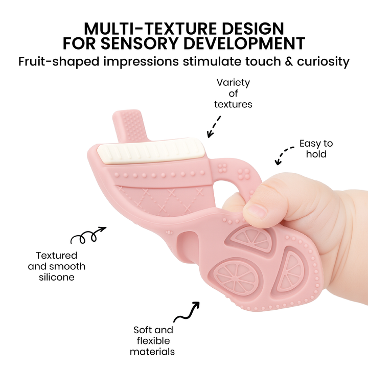 Sip & Soothe Silicone Teether 3-pack