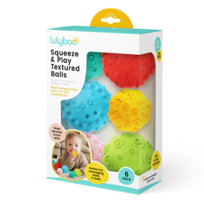 Sensory Textured Balls 6-pack