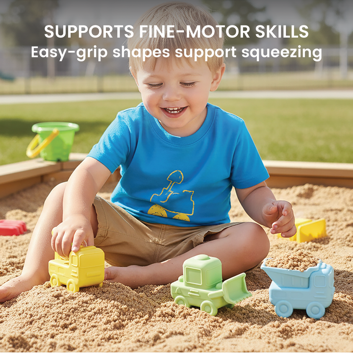 Bath Squirting Trucks – Set of 3