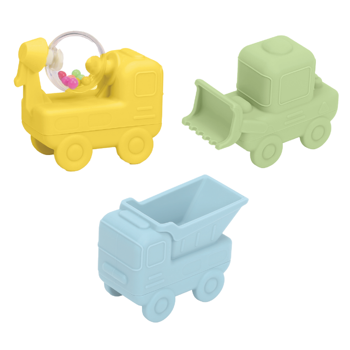 Bath Squirting Trucks – Set of 3