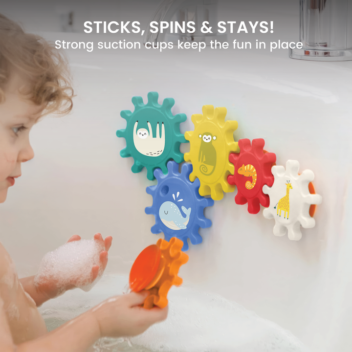 Lulyboo Spin & Sort Bath Toy