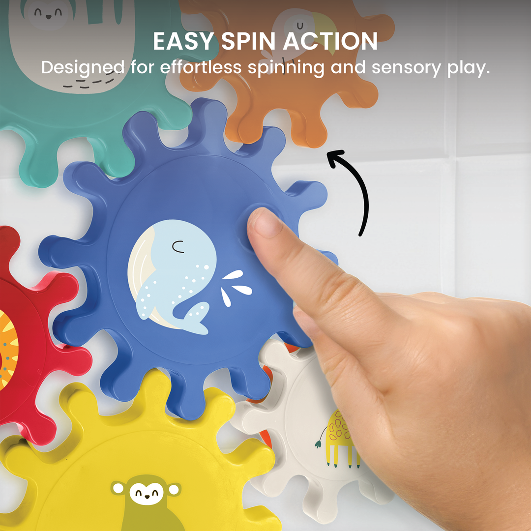 Lulyboo Spin & Sort Bath Toy