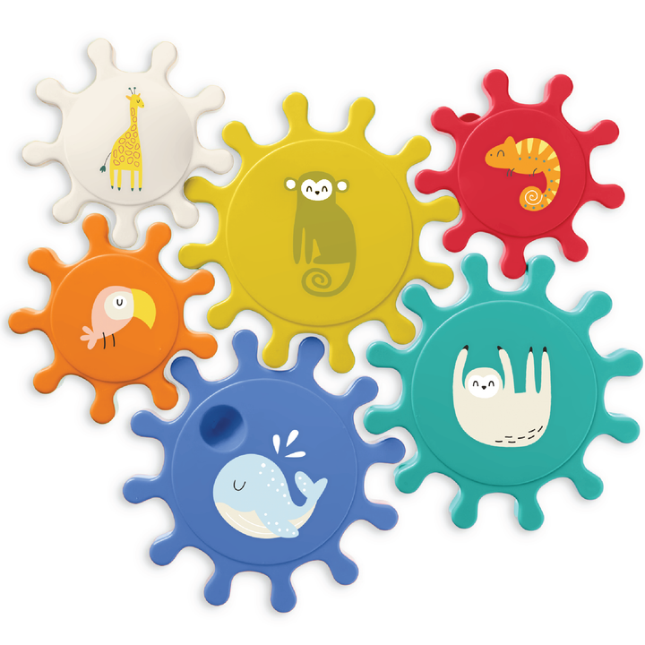 Lulyboo Spin & Sort Bath Toy